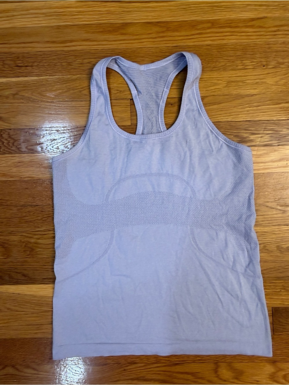 Lululemon Swiftly Tech Racerback Tank Top in Light Purple/Lavender - Size 10